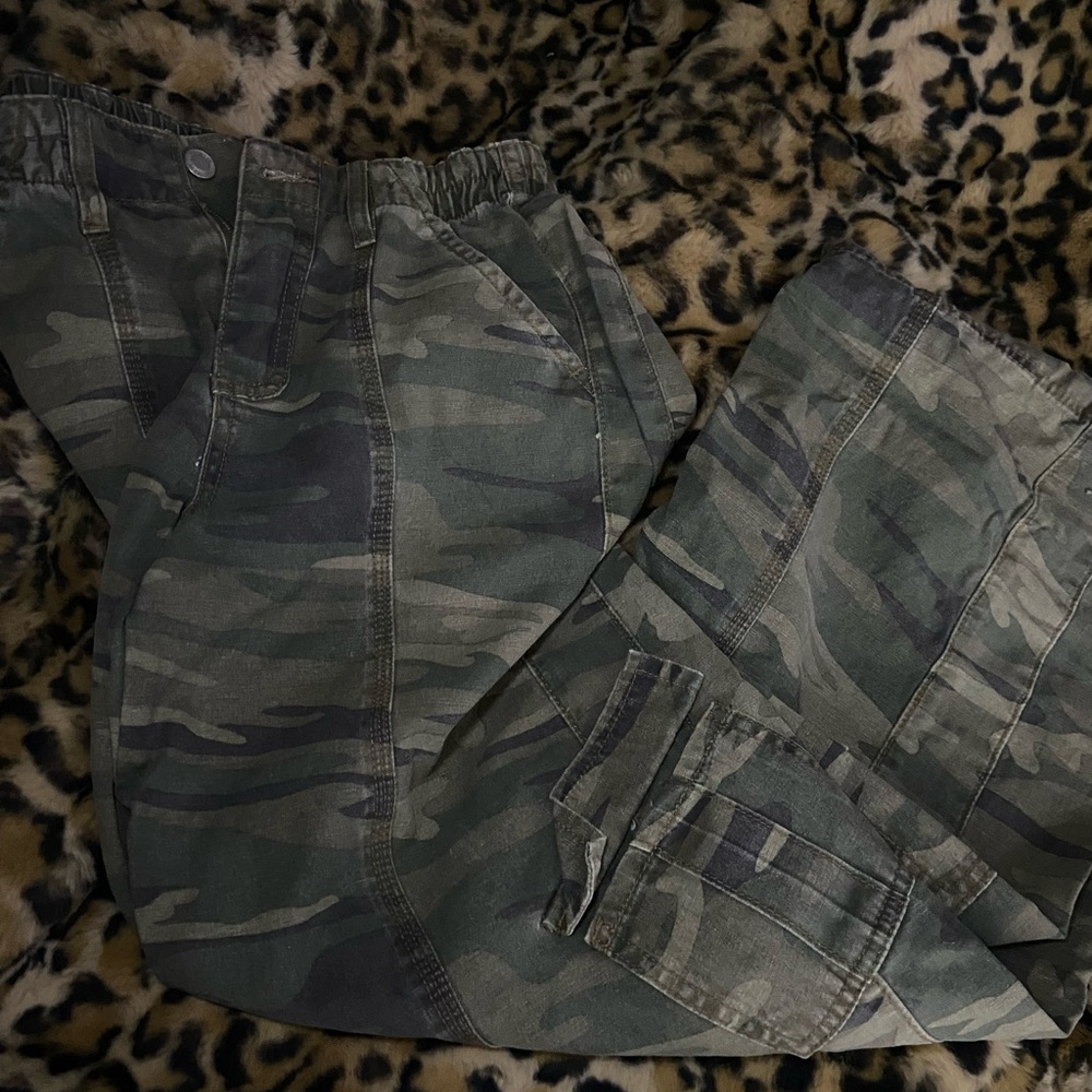 Camo Cargo Jeans
